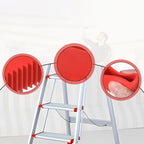 Rubber Ladder Foot Covers Set of 4 for Extension Folding Ladders