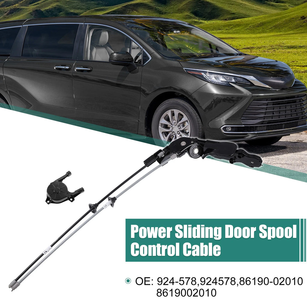 Set of 1 Left Side Power Sliding Door Control Cable for Toyota Sienna (2011–2020)