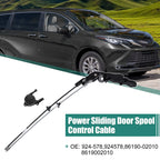 Set of 1 Left Side Power Sliding Door Control Cable for Toyota Sienna (2011–2020)