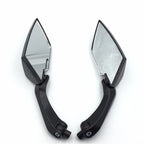 Carbon Diamond Blade Rearview Mirrors 8mm 10mm for Honda Shadow Valkyrie Magna