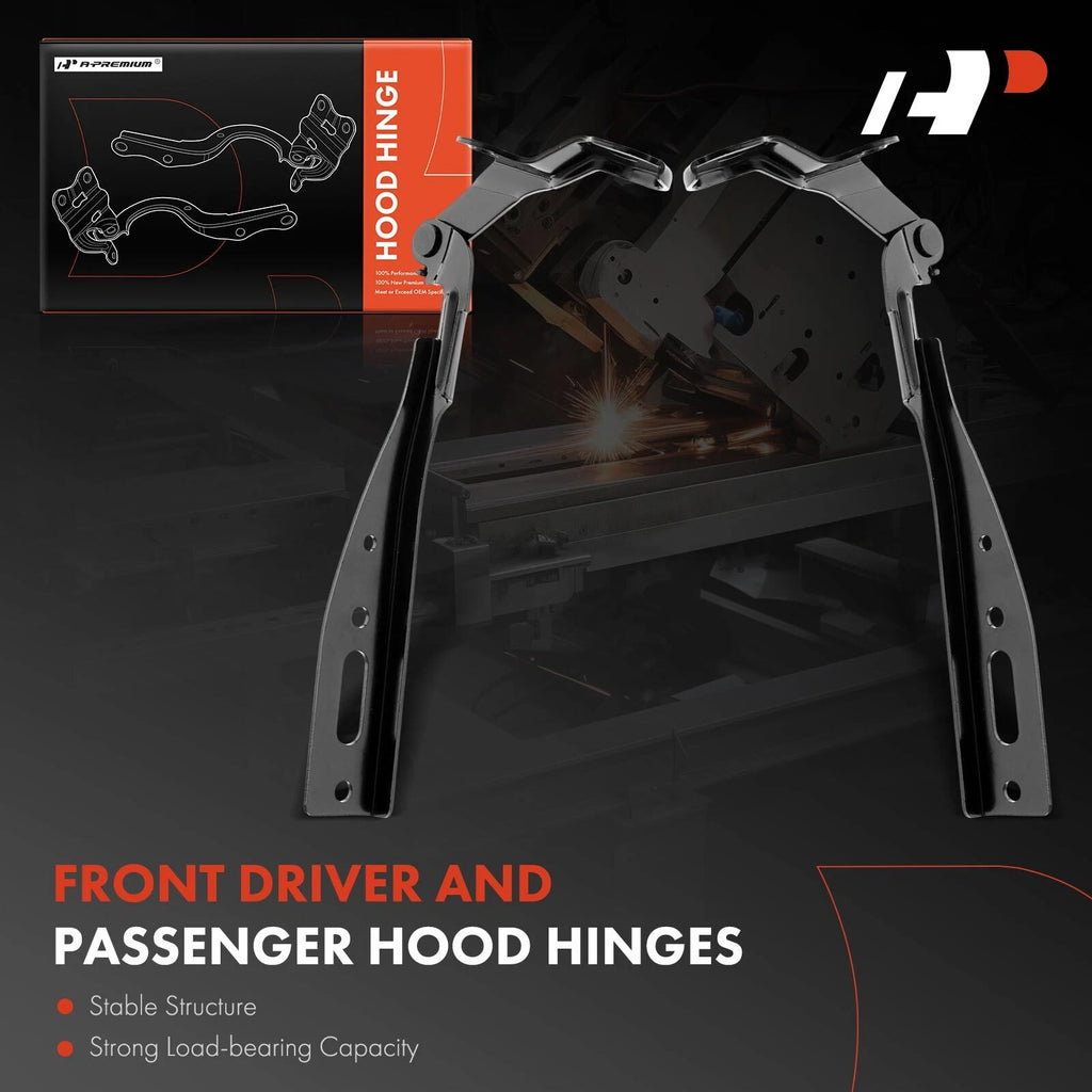 2X Hood Hinge for Honda Accord (2016-2017) Sedan