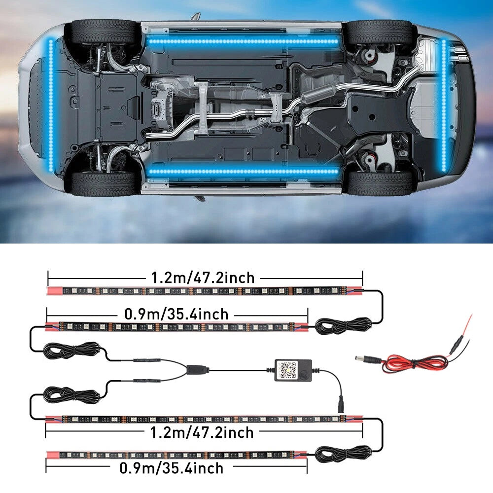 RGB LED Underbody Light Kit for Auto (1TO4)
