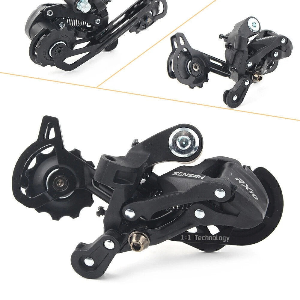 SENSACH RX10 RD-10 Rear Derailleur for Shimano Deore (10 Speed)