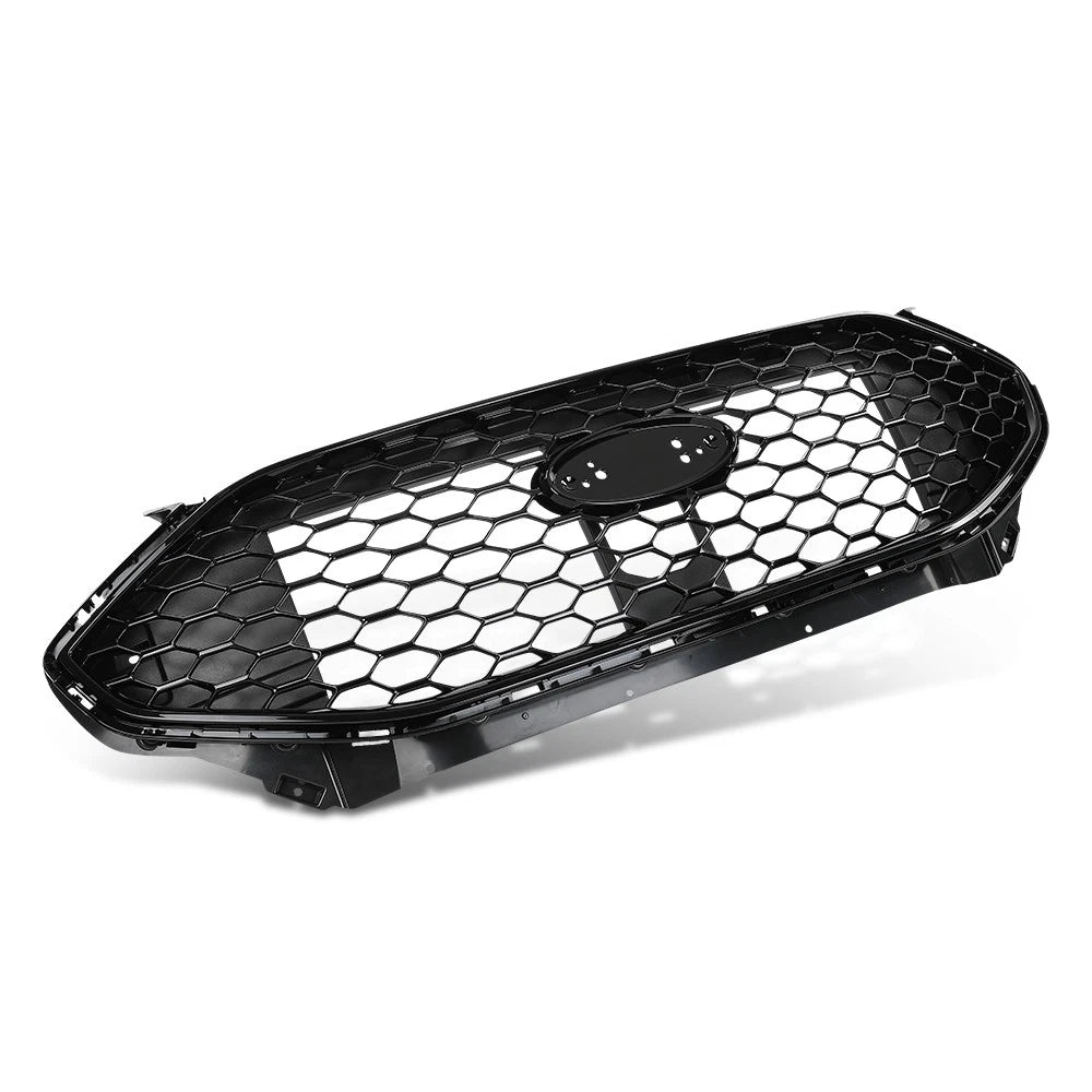 Front Bumper Upper Grille for Ford Edge ST (2019–2022) Black