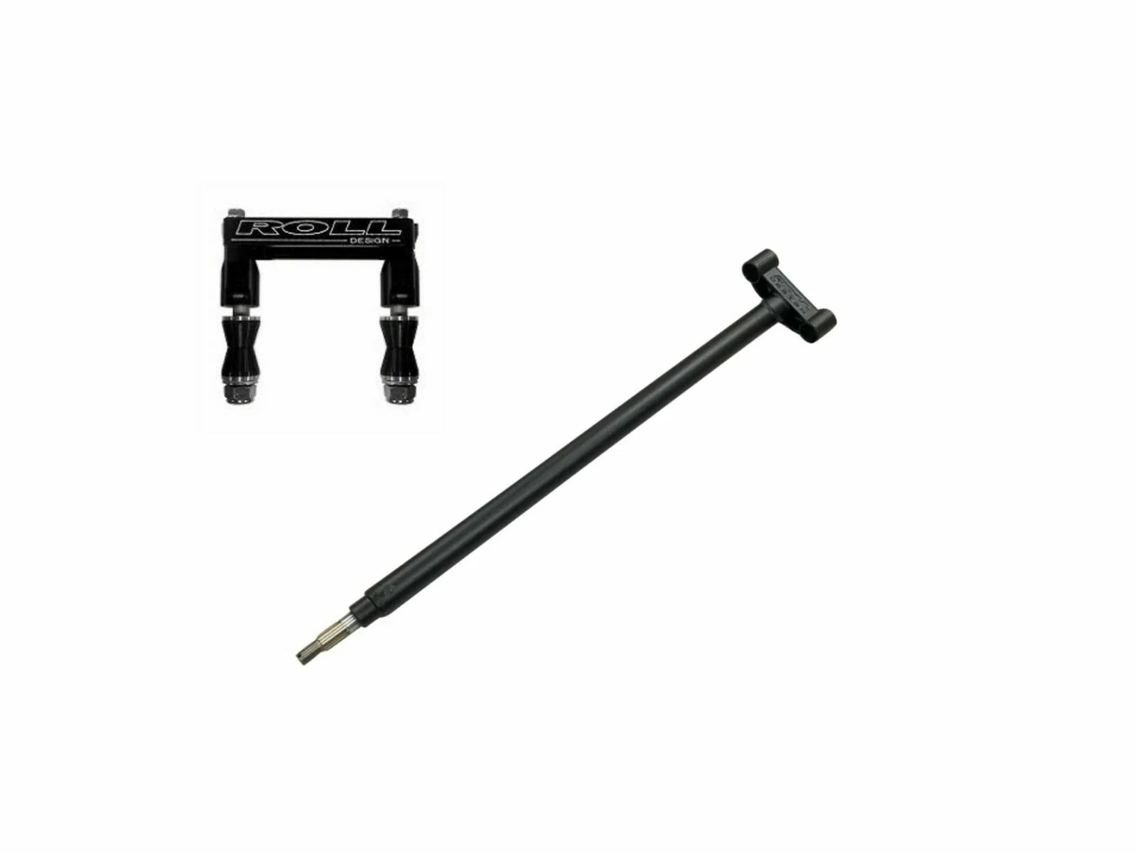 Steering Stem Clamp Kit for Honda TRX250R (1986–1989) - Black