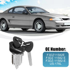 Ignition Switch Lock Cylinder w/ Key for Ford (F3DZ11582E)