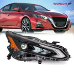 LED Headlight Lamp Assembly for Nissan Altima (2023–2024) Right Black