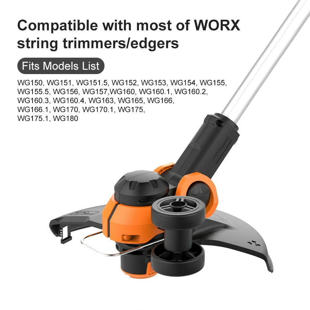 6 Pack String Trimmer Spools for Black+Decker GH900 (Year Range)
