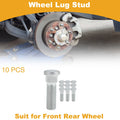 Set of 10 M12x1.5 Wheel Lug Studs for Lexus ES (2006–2025)