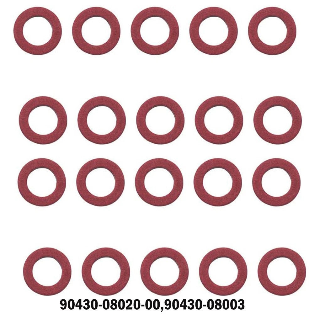 Set of 20 Lower Unit Oil Drain Gaskets for Outboard Motors