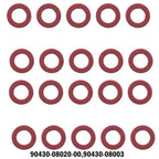 Set of 20 Lower Unit Oil Drain Gaskets for Outboard Motors