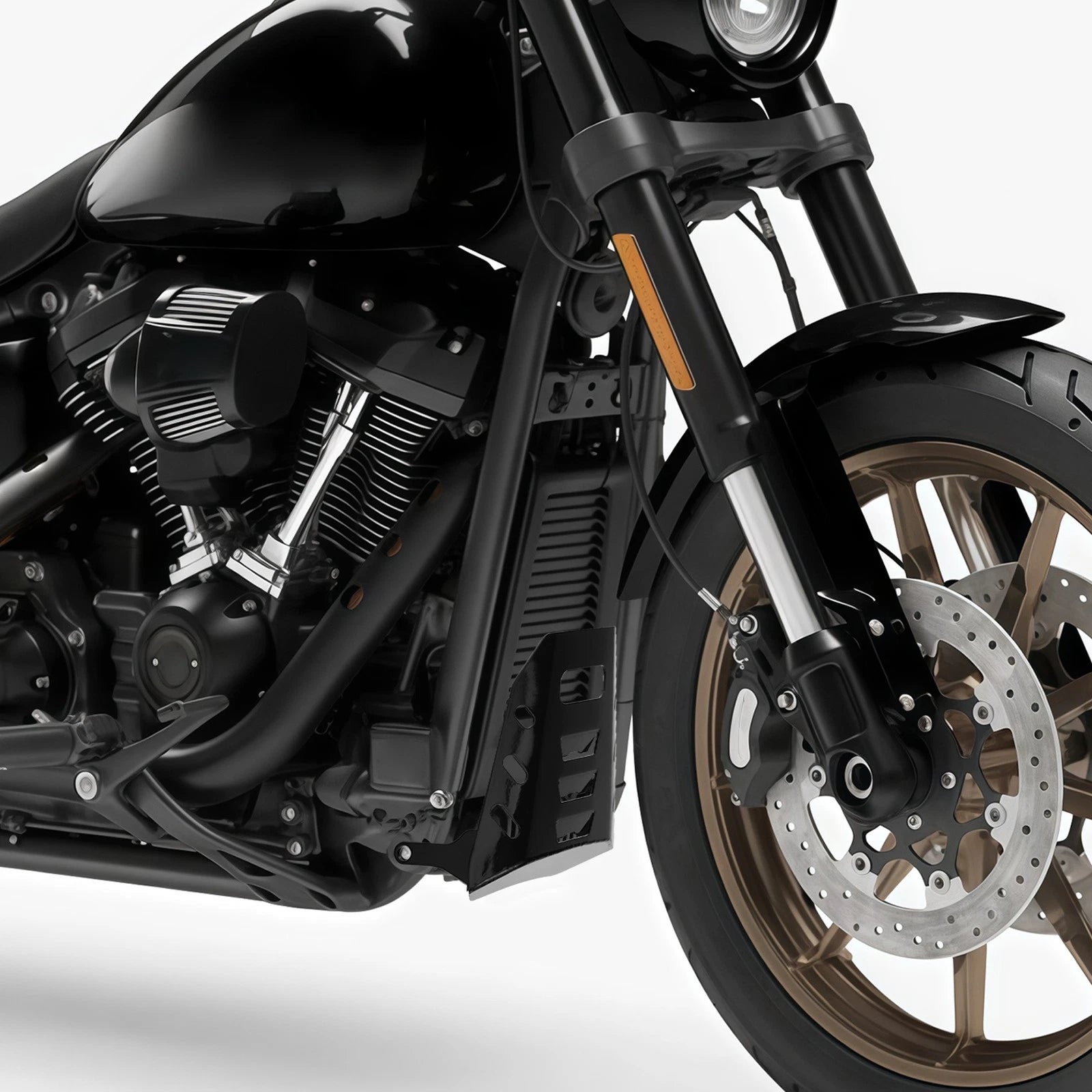 Front Chin Spoiler Fairing Plate for Softail Low Rider ST FXLRST (2022–2025)