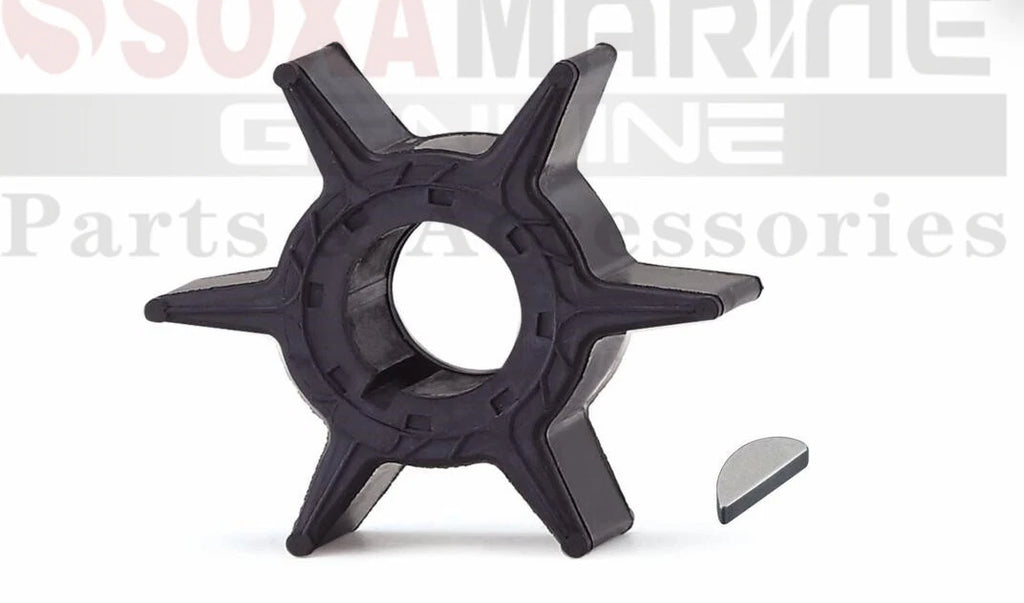 Water Pump Impeller with Key for Yamaha Outboard Motor (6L2-44352-00)