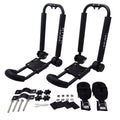 1 Pair Foldable Kayak Carrier J-Bar Roof Rack for Canoe (Fits Most Models)