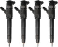 4X Fuel Injector 0445110250 WLAA13H50 for Mazda BT-50 (2006–2011)