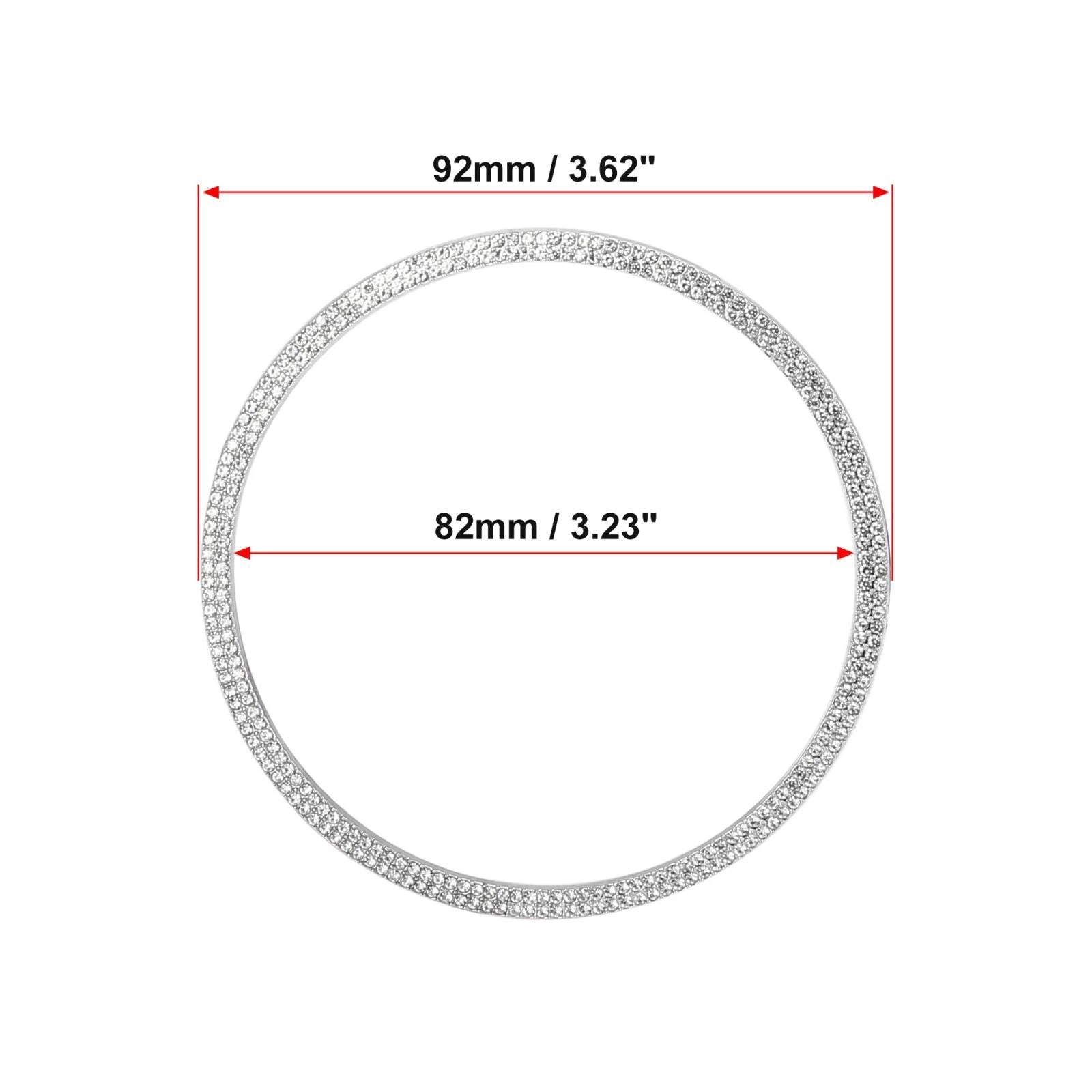 Steering Wheel Trim Ring for Audi A6 S3 RS5 A5 (Silver Tone)