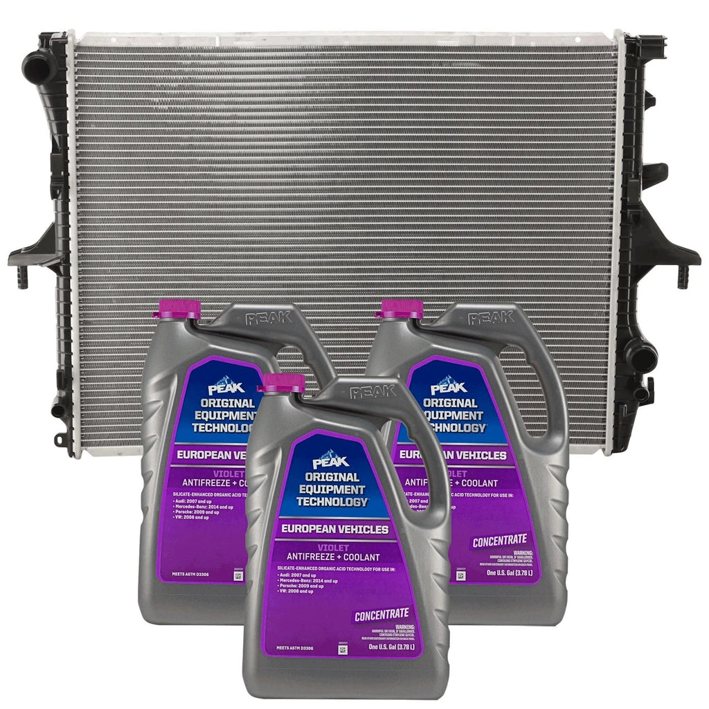 Set of 2 Radiators for VW Audi Q7 Porsche Cayenne Volkswagen Touareg
