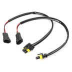 Set of 2 H11 H8 to 9006 Conversion Harness Adapter Cables for Headlight