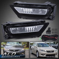 Set of 2 Clear Fog Lights for Honda Accord Sedan (2013–2015)