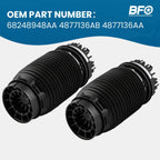 2X Air Suspension Springs Rear for Dodge Ram 1500 (2013–2018)