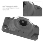 Rod Holder for Boat Canoe (Inflatable) - Black ABS with Screws
