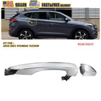 Chrome Exterior Door Handle for Hyundai Tucson (2016–2021) - Right Rear