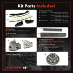 9x Timing Chain Kit for Jeep Compass (2007-2017) Dodge Journey (2009-2018)
