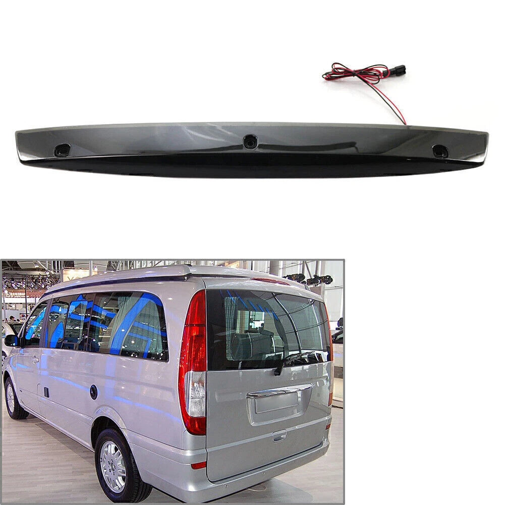 1PC Black High Mounted 3rd Brake Light for Mercedes Benz Vito W639 (2003–2014)