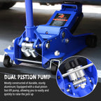 4 Ton Hydraulic Floor Trolley Jack for Car Van (8000 lb, 4.5-20")