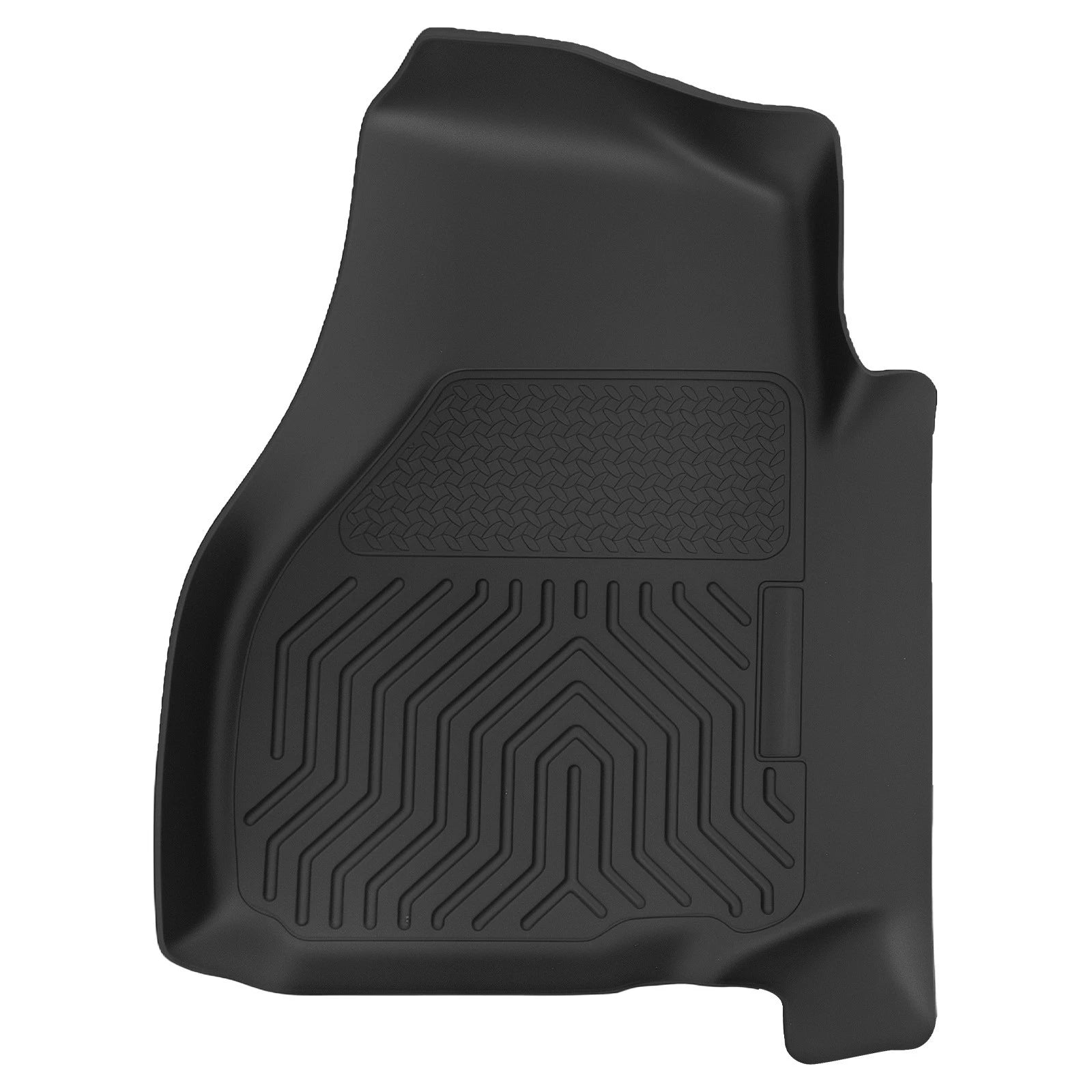Set of 4 Anti-Slip Black Floor Mats for Dodge Ram 1500/2500/3500 (2002–2023)