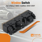 Window Switch for Chevy Silverado, GMC Sierra 1500 2500 3500 (2003–2007)