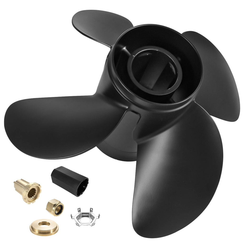 4-Blade Outboard Prop for Mercury 135-300HP (48-8M0084494) 14.5 x 17
