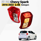 Set of 2 Halogen Tail Light Brake Lamps for Chevy Spark (2016–2022)