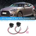 Set of 2 H7 Bulb Socket Retainer Adapters for Hyundai Veloster (2012–2018) 1864755007S