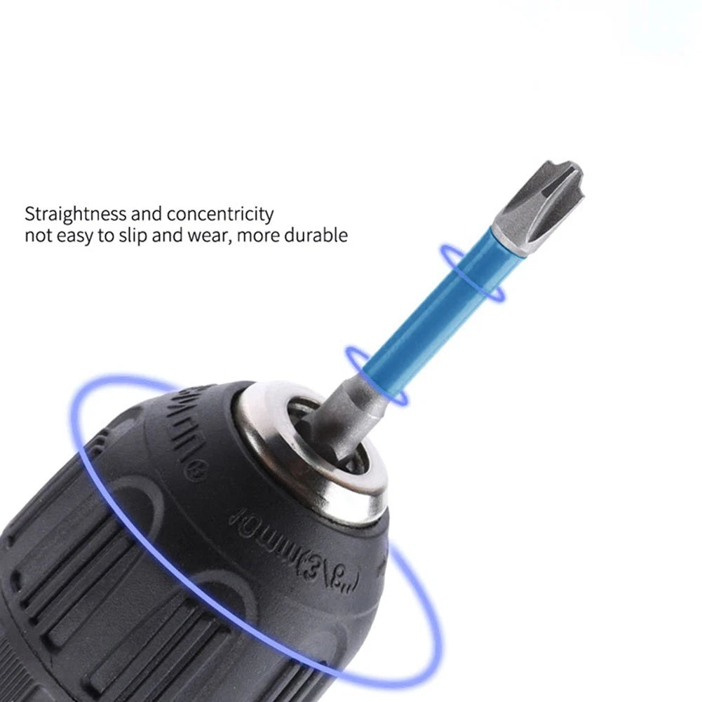 2X Magnetic Slotted Cross Screwdriver Bit FPH2 for Electricians