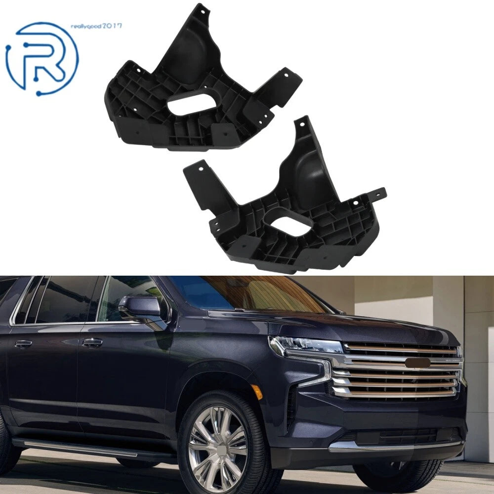 Set of 2 Front Lower Bumper Fascia Mounting Brackets for Chevy Tahoe Suburban (2021–2023)