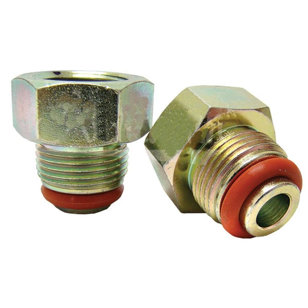 Pair of RW8044 Adapters for M20-1.5 Male O-Ring x 3/4 Uns Female O-Ring
