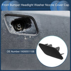 Front Right Washer Nozzle Cover Cap for Volkswagen Scirocco (2009–2014) Black