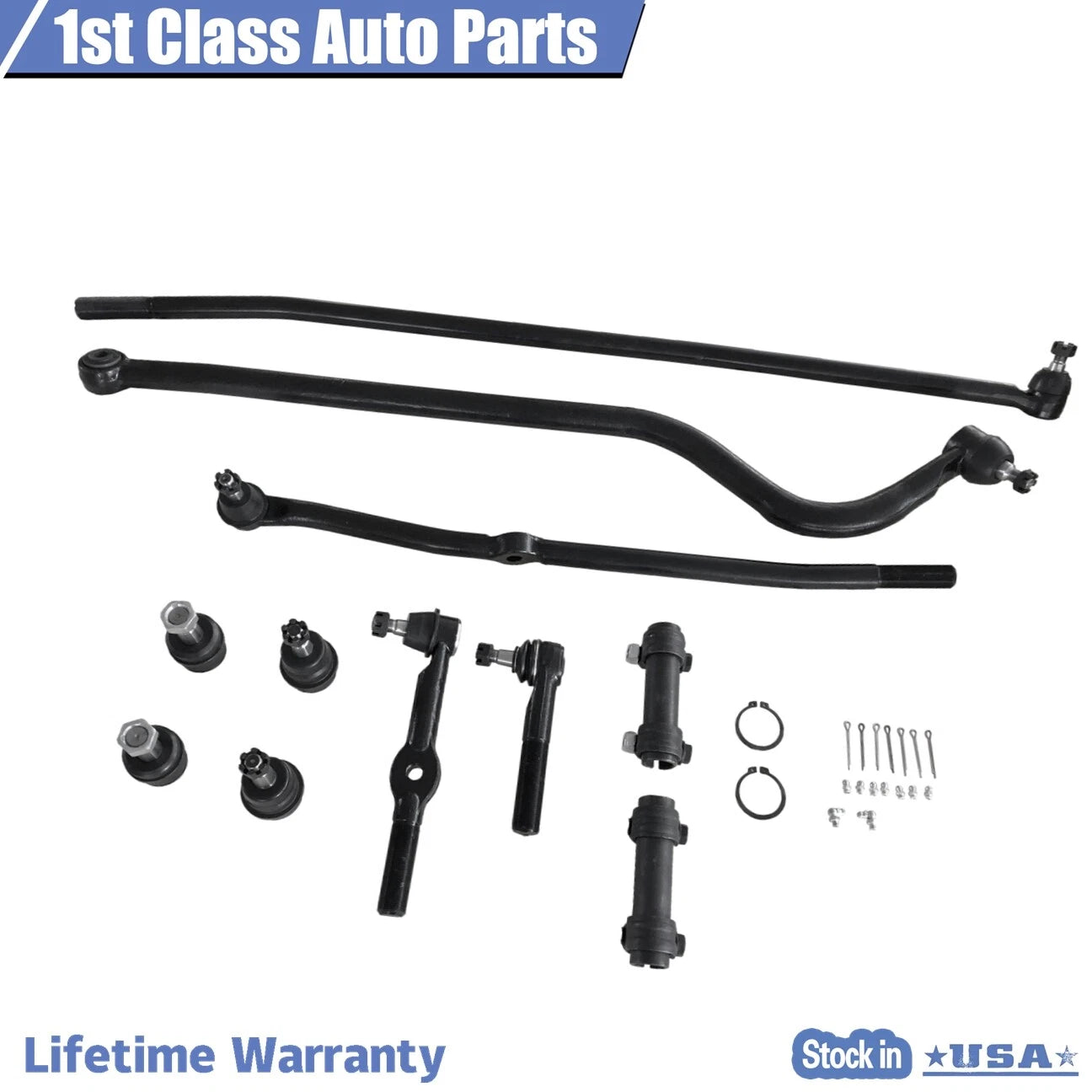 Tie Rod Track Bar Kit for Dodge Ram 1500 2500 (1994–1997)