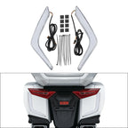 Rear Saddlebag Turn Brake Lights Accents for Honda Goldwing GL1800 (2018-2025)