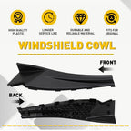 Set of 2 Wiper Cowl Extension Covers for Infiniti QX60 (2016–2020)