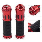 7/8" Motorcycle Handlebar Grips for Honda Yamaha Suzuki (Fit All Models)
