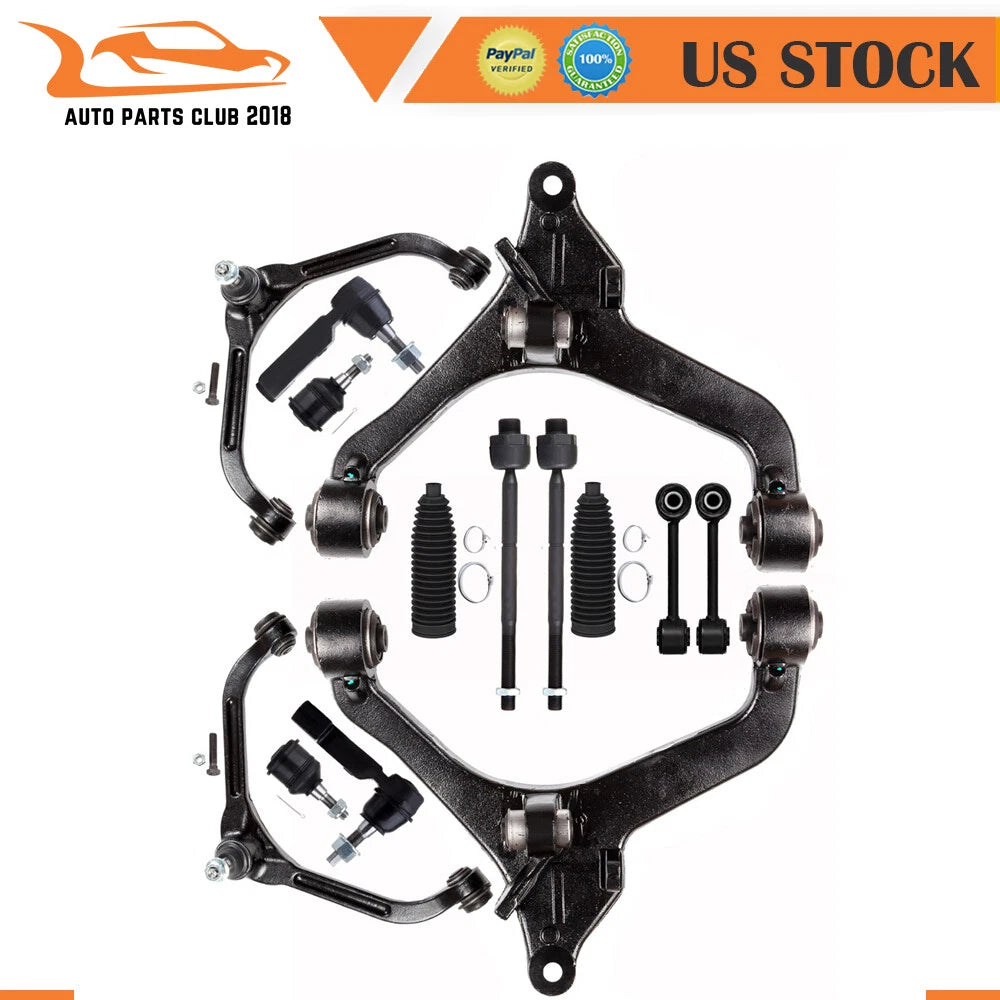 14pcs Control Arm Ball Joints Tie Rod for Jeep Liberty (2002–2004)