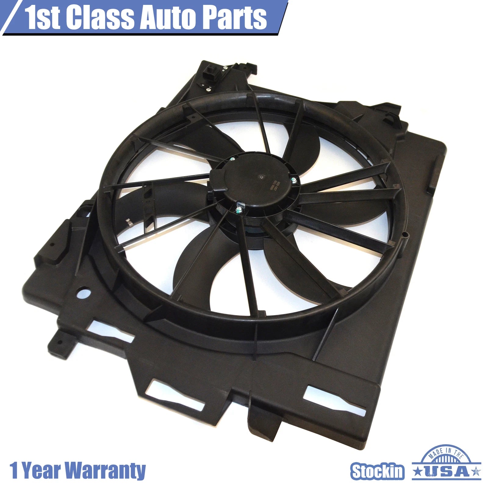 Engine Radiator Cooling Fan for Dodge Grand Caravan Chrysler Town & Country (2008–2020)