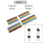 Wire Number Box Clip-on Design for Automotive Electrical Equipment