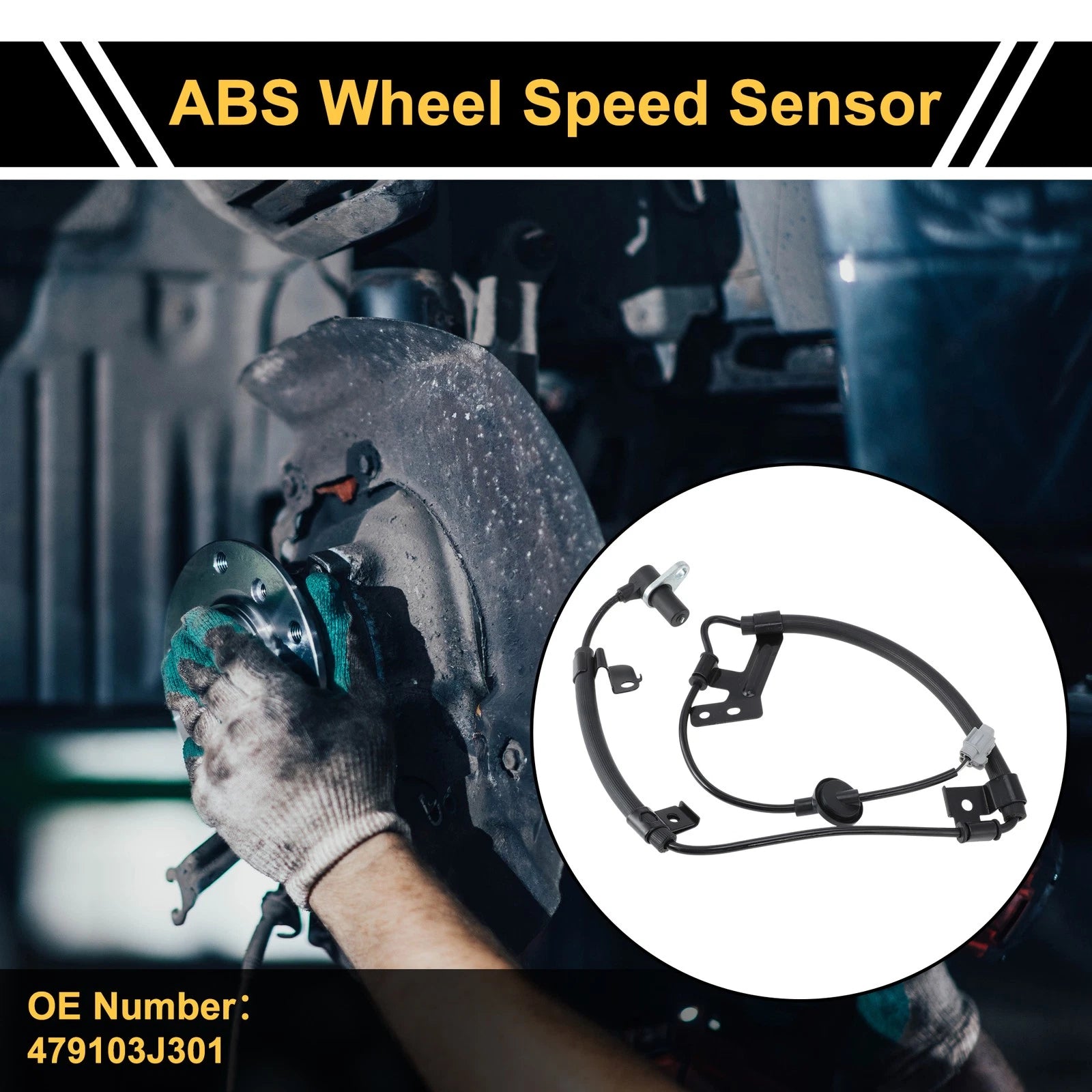 ABS Wheel Speed Sensor No. 479103J301 for Nissan Juke (2010–2019) Front Right