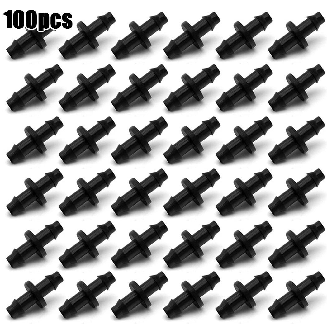 Barbed Fittings Coupling Connector for Drip Irrigation Tubing (Universal)