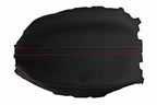 Leather Console Lid Armrest Cover for Acura TLX (2015–2020) Red Stitch