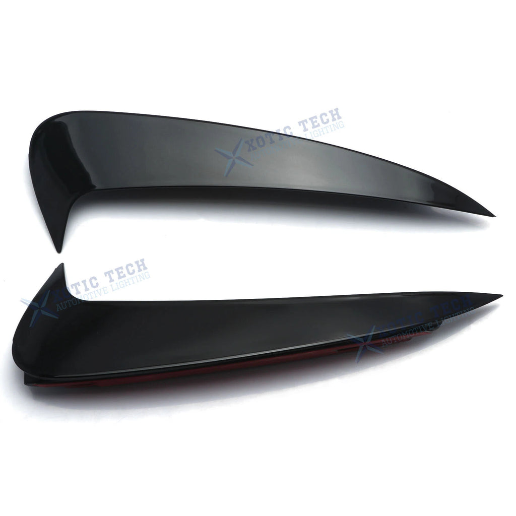 2pcs Glossy Black Rear Bumper Side Air Vent for Mercedes C-Class Coupe (2011-2021)