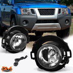 Headlight Set for Toyota Tacoma (2005–2011) Smoked Housing Clear Corner